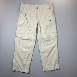 Columbia Men's Zip-Off Cargo Pants - Light Tan